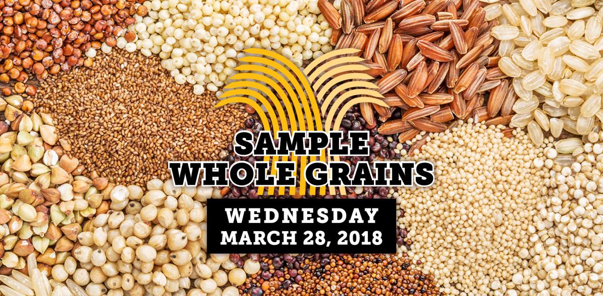 Whole Grain Sampling Day The Whole Grains Council