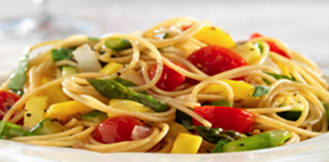 Whole Grain Spaghetti with Vegetables