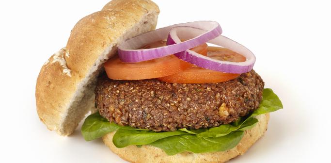 Picture of Bulgur Burger in bun