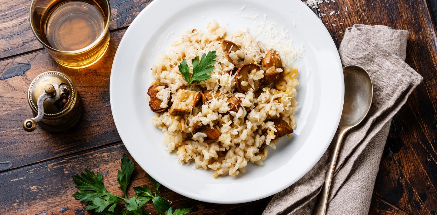 brown rice risotto