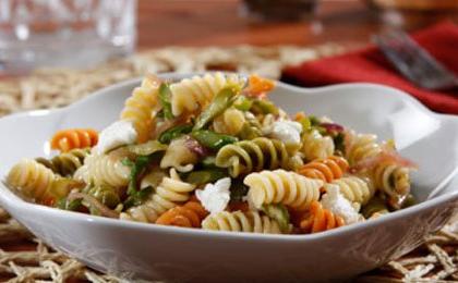 Pasta Salad with Roasted Asparagus