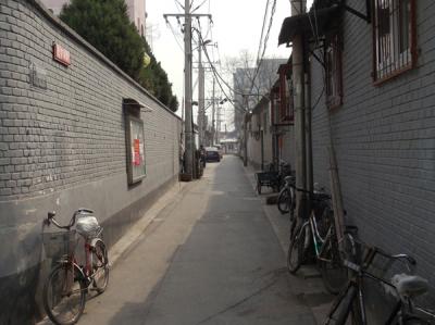 Early morning hutong in Beijing