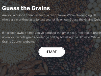 guess the grains quiz