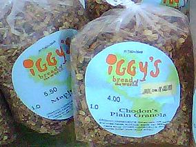 granola from Iggy's at Copley Farmer's Market Boston