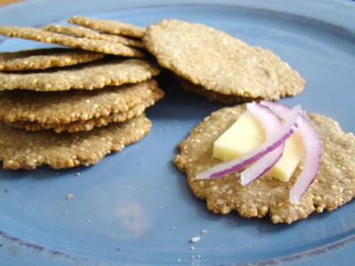 Sesame-Millet Crackers