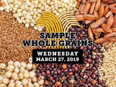 Whole Grain Sampling Day graphic