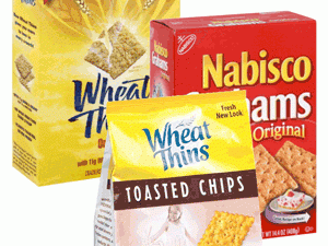 Kraft Nabisco Crackers to double whole grains