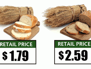 whole grains shouldn't cost more!