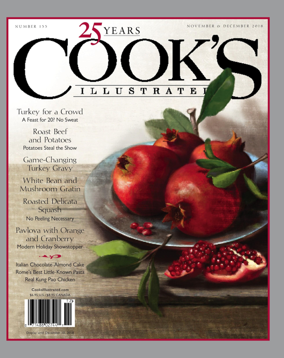 Cover of Cook's Illustrated Magazine