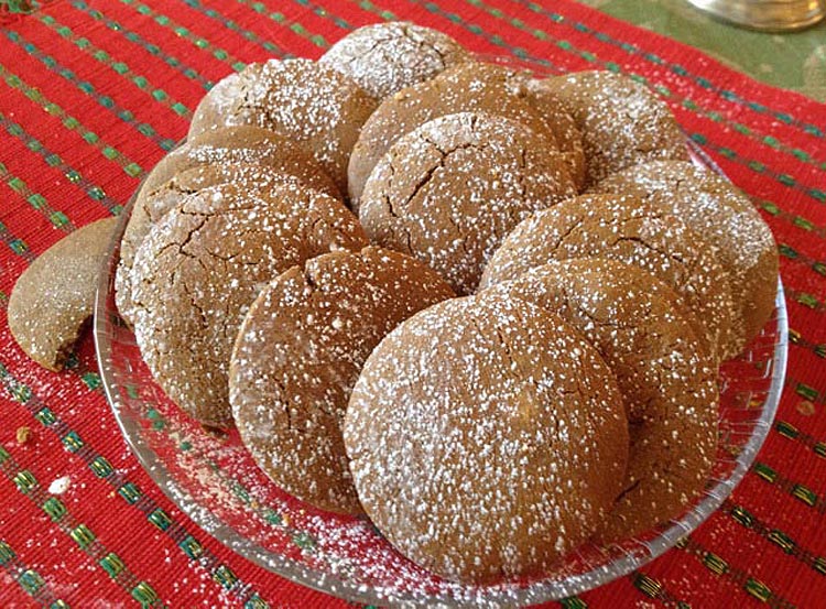 Molasses Sorghum Cookies