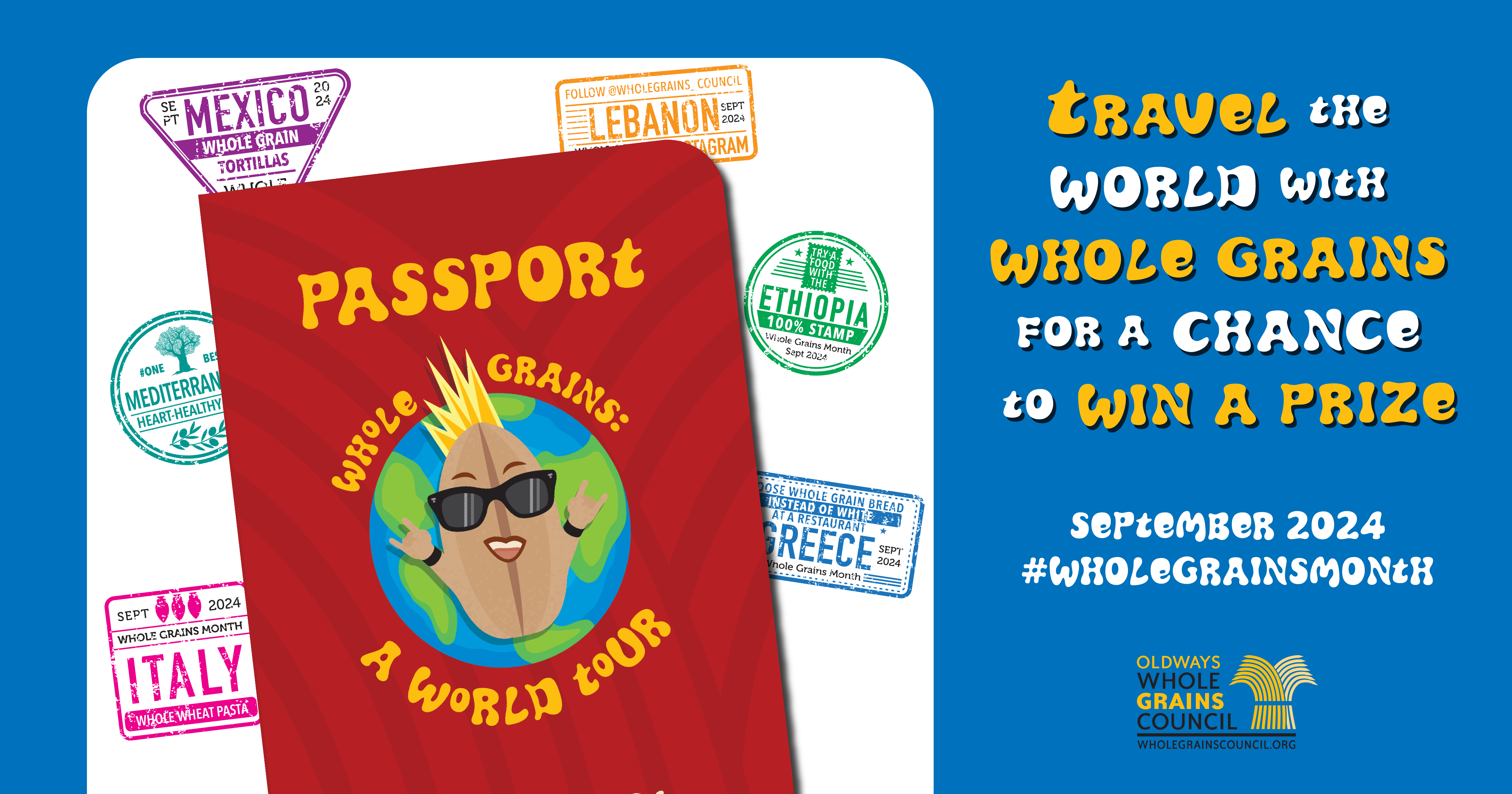 Whole Grains Month Passport Challenge