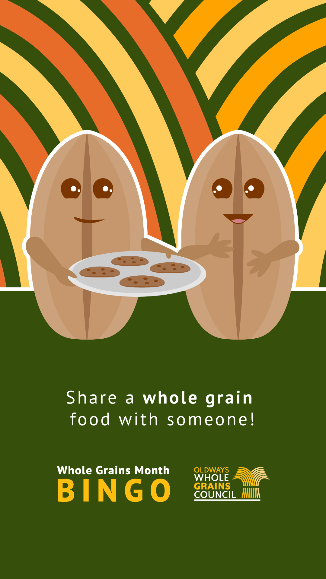 Whole Grains Month cookies