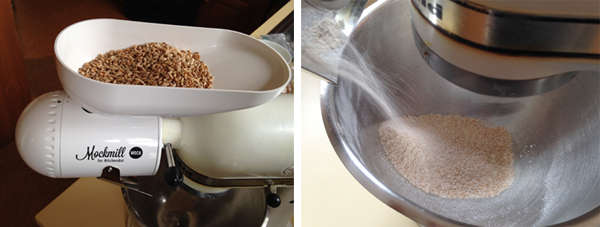 Grain Mill Attachment  Enjoy the fresh taste and full nutrients